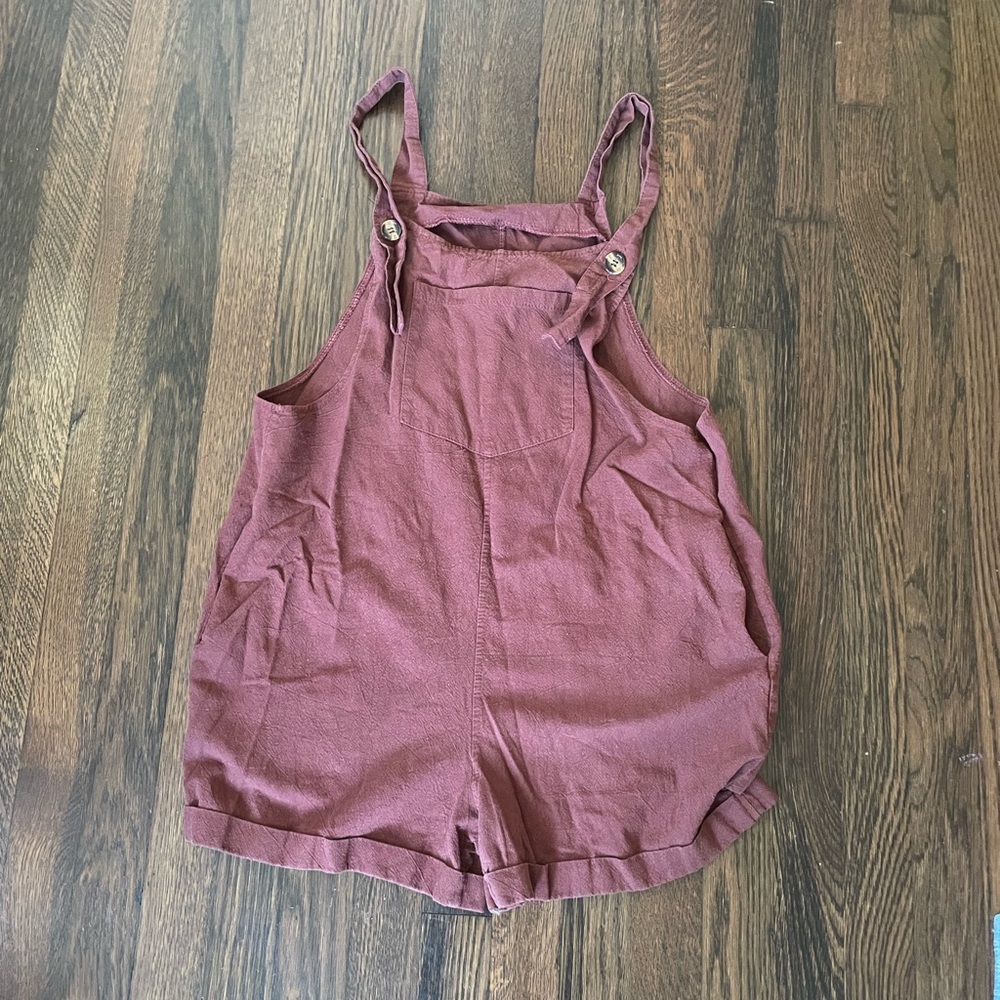 Amazon maroon romper